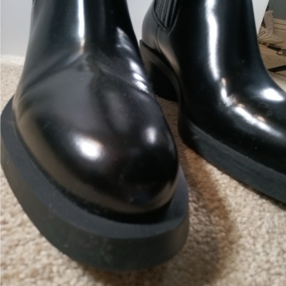 Bonnie camper black leather boots - Picture 4 of 5